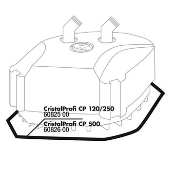 JBL Dichtung Pumpenkopf CristalProfi 120 und 250