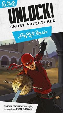 Unlock! Short Adventures | Die Rote Maske - Einzelszenario