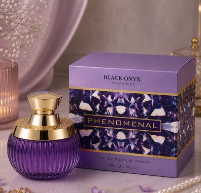 80 ml Black Onyx Fragrances Phenomenal Eau de Parfüm für Damen / Women