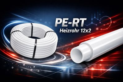 PE-RT Heizrohr 12 x 2 mm Heizungsrohr 5-Schichten mit Sauerstoffsperschicht