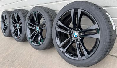 4x Original BMW 3/4er F30 F31 F32 F36 18 Zoll Sommerräder Doppelspeiche 397 DOT25 NEU