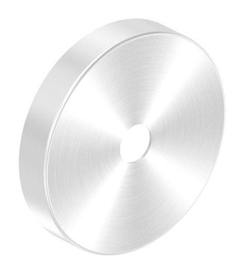 Abdeckrosette Ø 70x12 mm für Rundrohr Ø 12 mm V2A