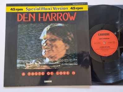 Den Harrow - A Taste Of Love 12'' Vinyl Maxi Germany ITALO DISCO