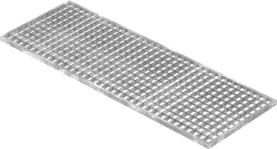 Lichtschachtrost Baunormrost | Maße: 390x1090x20 mm 30/30 mm | aus S235JR (St37-2),
