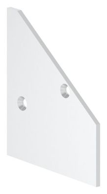 Endkappe links für eleganza canopy, roh