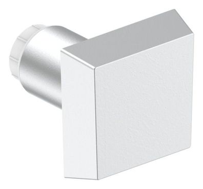 Alu-Türknopf gerade (quadratisch)