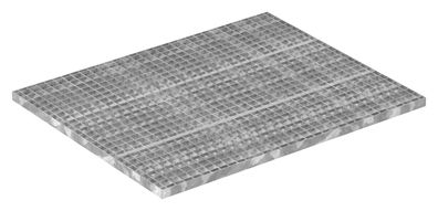Industrie-Gitterrost | Maße: 800x1000x30 mm; MW 30/30 mm; 30/2 mm | S235JR (St37-2),