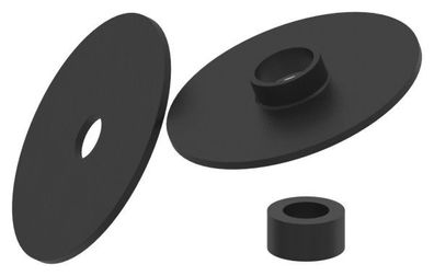 1 Paar Ersatzgummis für Glaspunkthalter Ø 62 mm – Gummieinlage & Dichtung
