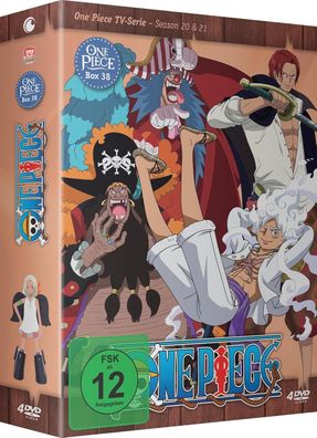 One Piece - TV Serie - Box 38 - Episoden 1076-1100 - DVD - NEU