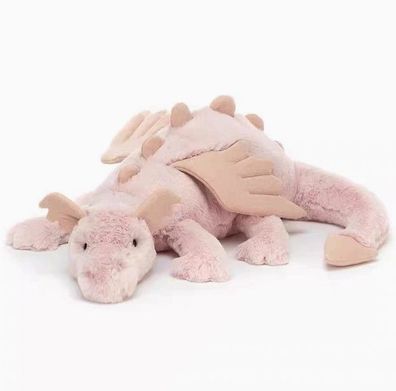 Jellycat Plüschtier Geschenk Rosa Drache 50cm