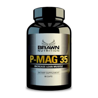 Brawn Nutrition P-Mag 35 Increase Lean Mass 90 capsules x 35 mg