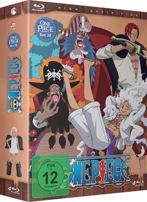 One Piece - TV Serie - Box 38 - Episoden 1076-1100 - Blu-Ray - NEU