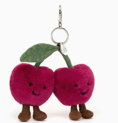 Jellycat Plüschtier Geschenkanhänger Kirsche 10cm
