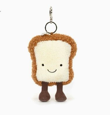 Jellycat Plüschtier-Geschenkanhänger Toastbrot 10 cm