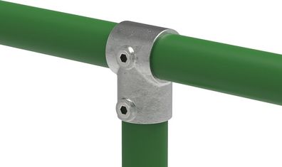 Rohrverbinder | T-Stück kurz | 101D48 | 48,3 mm | 1 1/2" | Feuerverzinkt u