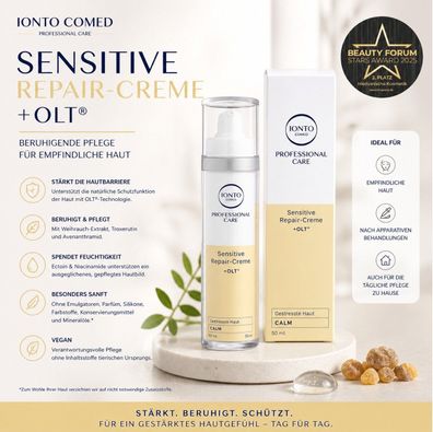 IONTO-COMED Professional Care CALM Sensitive Repair-Creme, 50 ml