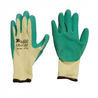 Universalhandschuhe mit Gummibeschichtung - Schutzhandschuhe für Hobby, Haushalt