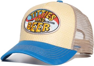 King Kerosin Trucker Cap "Titties And Beer" KKU4C040