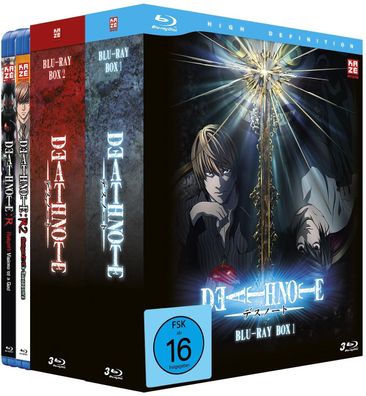 Death Note - Gesamtausgabe - Bundle - Box 1-2 + Relight - Blu-Ray - NEU