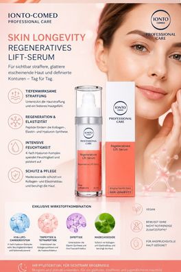 IONTO-COMED Professional Care Skin Longevity Regeneratives Lift-Serum 30 ml