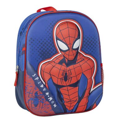 Spiderman 3D Kindergarten Rucksack Kinder Rucksack, Vorschule, leicht