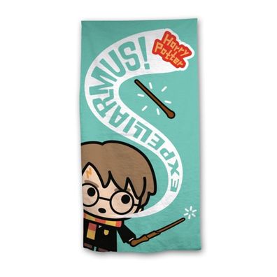 Harry Potter Badehandtuch aus 100% Baumwolle Strandtuch 70x140 cm