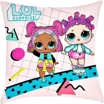 LOL Surprise Dekokissen Kuschelkissen (1 Stk.) 40 x 40 cm aus Polyester