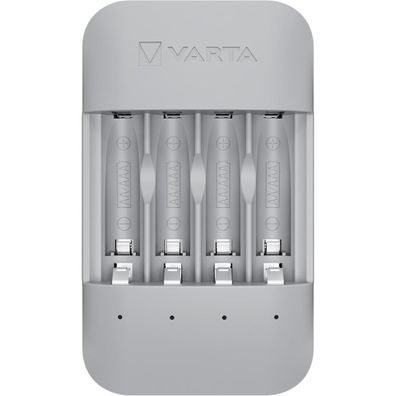 Varta Eco Ladegerät für AA und AAA Akkus aus 75 Prozent recyceltem Material