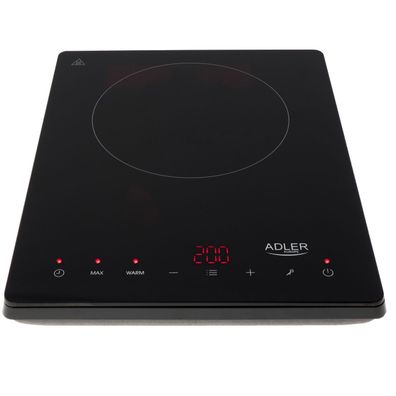 Adler AD 6513 Kochplatte Induktion 180 Minuten Timer Schnellkochfunktion