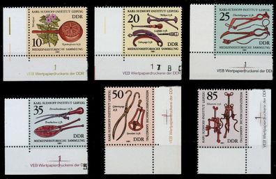 DDR 1981 Nr 2640-2645 postfrisch ECKE-URE XABA256