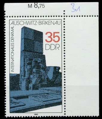 DDR 1982 Nr 2735 postfrisch ECKE-ORE XAC06EA