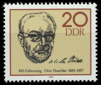 DDR 1983 Nr 2774 postfrisch SE3EB8E