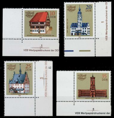 DDR 1983 Nr 2775-2778 postfrisch ECKE-URE XAC096E