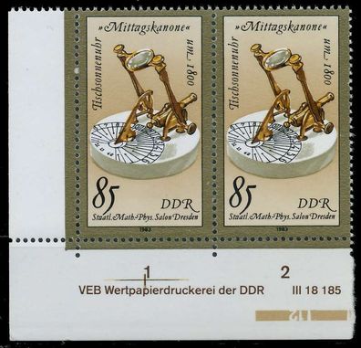 DDR 1983 Nr 2801 postfrisch WAAGR PAAR ECKE-ULI XAC0AF6