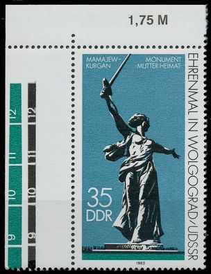 DDR 1983 Nr 2830 postfrisch ECKE-OLI XAC0CEE