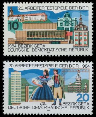 DDR 1984 Nr 2880-2881 postfrisch SE46122