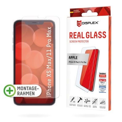 Displex Panzerglas 10H für Apple iPhone 11 Pro Max, XS Max