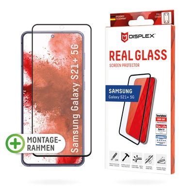 Displex Panzerglas 10H vollflächig für Samsung S21