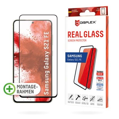 Displex Panzerglas 10H vollflächig für Samsung Galaxy S21 FE
