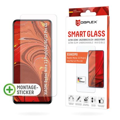 Displex Panzerfolie 9H für Xiaomi Redmi Note 11 Pro (5G)
