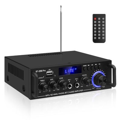 sikkeby BT-298Pro HiFi Stereo Verstärker Bluetooth 5.0 2.0 2x50W