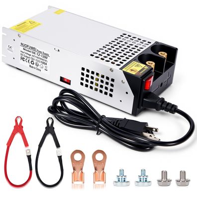 Nuofuwei 12V 50A 600W Schaltnetzteil 110V 220V auf 12V