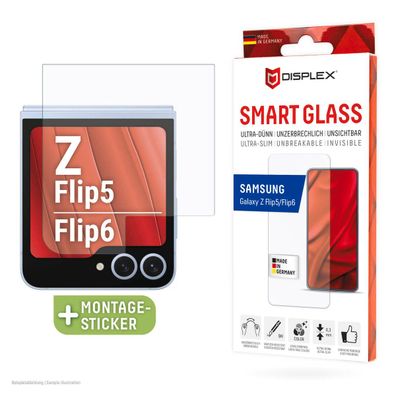 Displex Panzerfolie 9H für Samsung Galaxy Z Flip5/Z Flip6