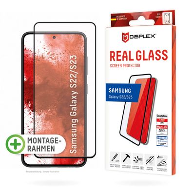 Displex Panzerglas 10H vollflächig für Samsung Galaxy S22/S23