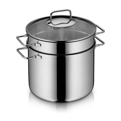 WMF Nudeltopf mit Glasdeckel, 24 cm 3201001341 4000530565198