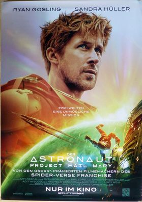 Der Astronaut - Original Kinoplakat A0 - Hauptmotiv - Ryan Gosling - Filmposter
