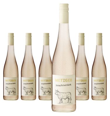 6 x Weingut Metzger Prachtstück Blanc de Noirs trocken – 2025