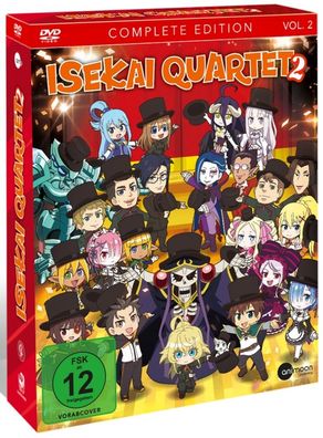 Isekai Quartet - Staffel 2 - Gesamtausgabe - DVD - NEU