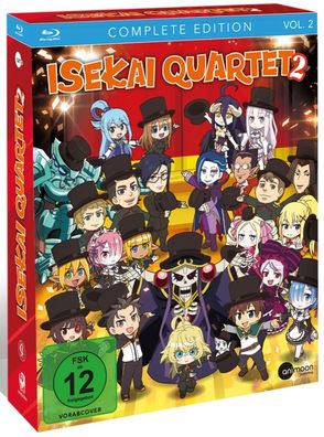 Isekai Quartet - Staffel 2 - Gesamtausgabe - Blu-Ray - NEU