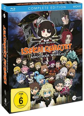 Isekai Quartet - The Movie - Another World - Blu-Ray - NEU